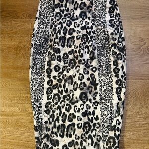 Zara Leopard Print Women's Skirt size small NWT